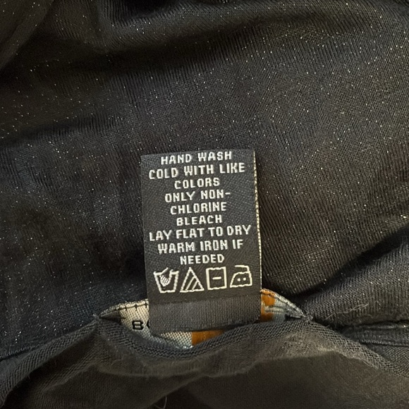 BCBG Sleeveless Dress Beaded Neckline String Waist, Size XS - Picture 8 of 8